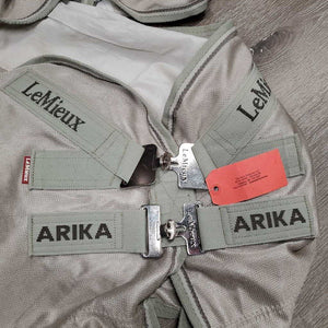 "Arika Armourtek" Soft Mesh Fly Sheet, detach neck, tail *gc, dingy, tears, snags, stains, mnr threads
