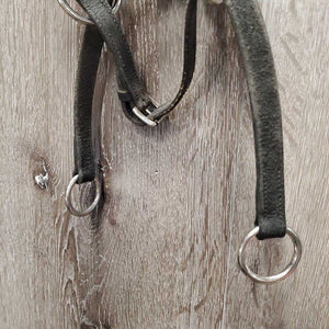 Side Pull Bridle *gc/fair, rubber lining: sticky, peeled, melted & hairy, dirty, scraped edges