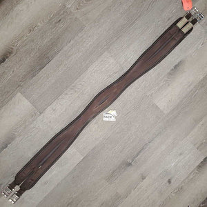 Neoprene & Nylon Web Girth, x1 els *gc/fair, clean, hairy seams, residue, holey & thin edges, stains