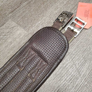 Neoprene & Nylon Web Girth, x1 els *gc/fair, clean, hairy seams, residue, holey & thin edges, stains