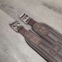 Neoprene & Nylon Web Girth, x1 els *gc/fair, clean, hairy seams, residue, holey & thin edges, stains
