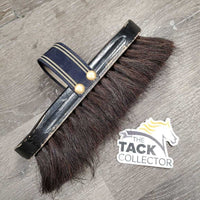 Horsehair Body Brush, handle *gc, loose & pulled hair, clean, scraped edges