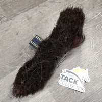 Horsehair Body Brush, handle *gc, loose & pulled hair, clean, scraped edges
