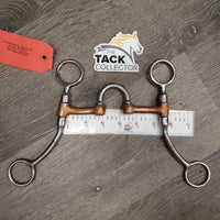 Bob Avila LS High Port Double Jointed Correction Western Bit *vgc/gc, clean, residues, stains, scratches
