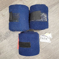 3 Polo Wraps *fair, clean, v.clumpy, faded, v.pilly, hairy, mismatched