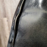 Field Boots, Pull On *fair, rubs, older, dusty, undone stitching, scrapes, dry, rubs, curled, scrapes