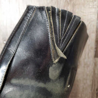 Field Boots, Pull On *fair, rubs, older, dusty, undone stitching, scrapes, dry, rubs, curled, scrapes
