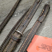 Double Stitched Thick Standing Martingale *No Stopper, clean, rubs, faded, xholes, loose keepers, stitching rubs
