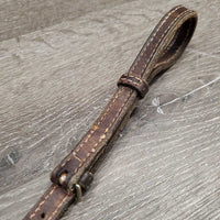 Double Stitched Thick Standing Martingale *No Stopper, clean, rubs, faded, xholes, loose keepers, stitching rubs
