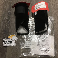 2 "Scalping: Pastern Wraps, Fleece Lining, velcro, bag *new