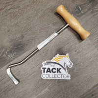 1 ONLY Wood Handle Boot Pull *gc, mnr rubs, faded edges
