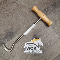 1 ONLY Wood Handle Boot Pull *gc, mnr rubs, faded edges
