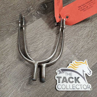 Light POW Spurs *fair, v.rubbed & thin edges, dirt, scratches, discolored
