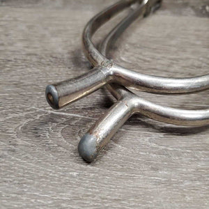 Light POW Spurs *fair, v.rubbed & thin edges, dirt, scratches, discolored