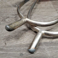 Light POW Spurs *fair, v.rubbed & thin edges, dirt, scratches, discolored