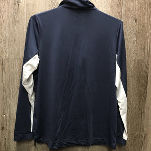 LS Technical Sun Shirt, 1/2 Zip Up, mesh sleeves *vgc/xc