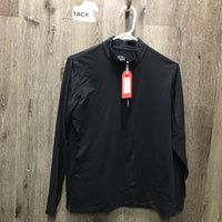 LS Sun Shirt, Mesh Sleeves, 1/3 Zip Up *vgc/xc
