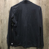 LS Sun Shirt, Mesh Sleeves, 1/3 Zip Up *vgc/xc
