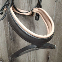 Monocrown Rsd/Padded Bridle, Flash, Bling Brow, Cotton Web Reins *vgc/gc, dirt, edge scrapes, scratches, stiff, rubs, creases
