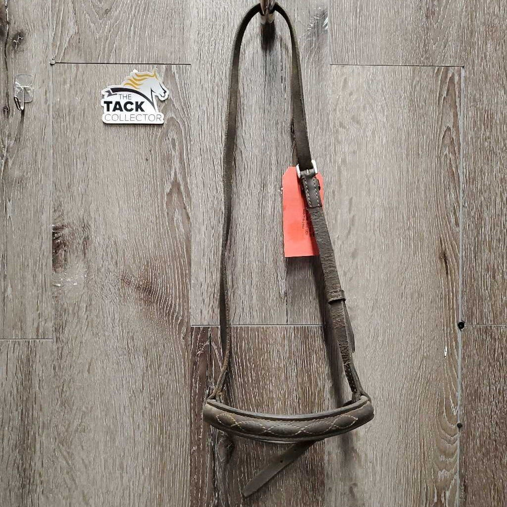 Fs Rsd Noseband *gc/fair, dry, dirty, xholes, rubs, loose keepers, older, stiff, dents