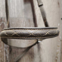 Fs Rsd Noseband *gc/fair, dry, dirty, xholes, rubs, loose keepers, older, stiff, dents
