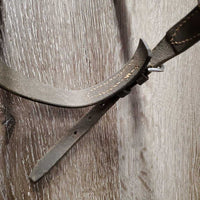 Fs Rsd Noseband *gc/fair, dry, dirty, xholes, rubs, loose keepers, older, stiff, dents
