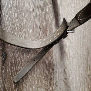 Fs Rsd Noseband *gc/fair, dry, dirty, xholes, rubs, loose keepers, older, stiff, dents