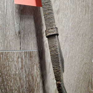 Fs Rsd Noseband *gc/fair, dry, dirty, xholes, rubs, loose keepers, older, stiff, dents