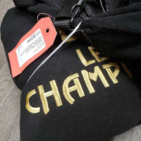 Fleece Cooler, embroidery "Champion", tail *gc, hair, mnr dirt
