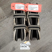 Open Front Boots, Memory Foam Liners, velcro *fair, dirty, hairy, stains, rubs, scrapes, dingy, older