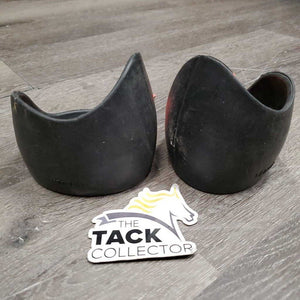Pr Rubber Pull On Quarter Boots *gc, dirty, faded, dusty, scrapes