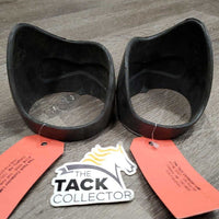 Pr Rubber Pull On Quarter Boots *gc, dirty, faded, dusty, scrapes