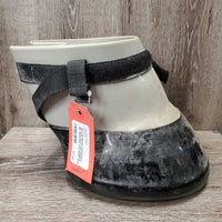Hvy Poultice Boot *gc, dirty, stains, thick residue & film