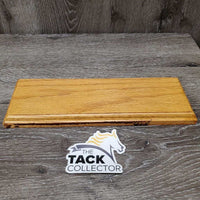 Wood Stall Plaque Base *xc/like new, stains
