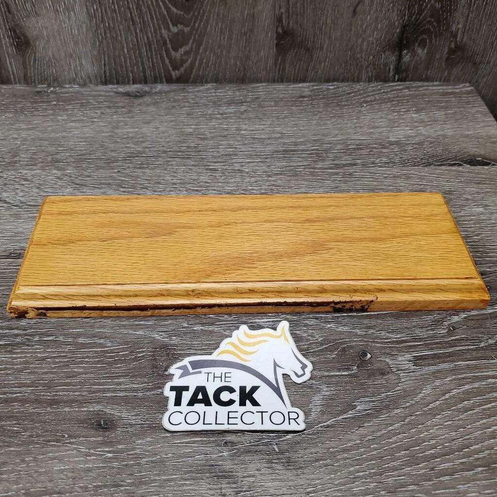 Wood Stall Plaque Base *xc/like new, stains