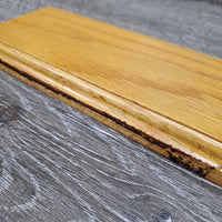 Wood Stall Plaque Base *xc/like new, stains
