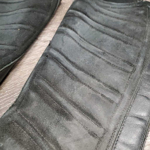 Leather Half Chaps *vgc, dirt, rubs & scratches