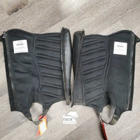 Leather Half Chaps *vgc, dirt, rubs & scratches

