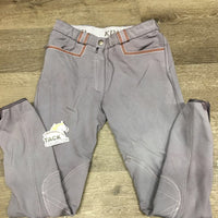 Hvy Euroseat Breeches *vgc, pilly, puckers *DYED *wash separately
