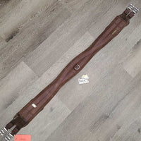 Memory Foam & Nylon Web Girth, 2x els, Center D Ring *fair, clean, v.torn edges, breaking elastics
