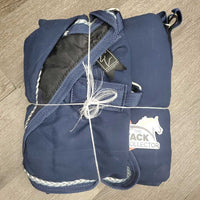 Fleece Lined Dress Sheet, tail, 0 legs *gc, hairy, mnr dirt
