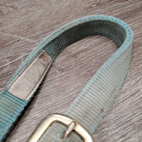 Thick Nylon Halter *gc/fair, faded, edge rubs & frays, stains, snags, discolored, rubbed
