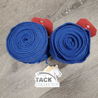 2 Stretchy Cotton Leg Wraps *gc, clean, sm hole, mnr hairy, loose threads
