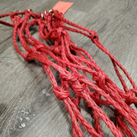 Lg Hole Nylon Rope Hay Net *xc/like new, clean, v.mnr stains