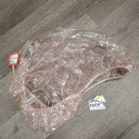 Hvy Vinyl Saddle Cover *gc/fair, discolored? stains, older
