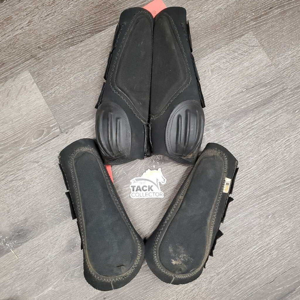 Neoprene Closed Front & Hind Boots, velcro *gc, dirty, stained, rubs