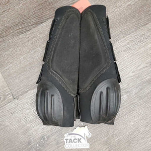 Neoprene Closed Front & Hind Boots, velcro *gc, dirty, stained, rubs