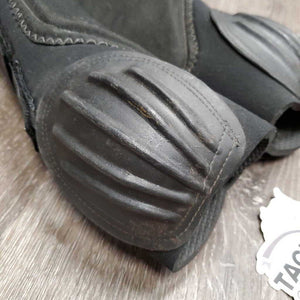 Neoprene Closed Front & Hind Boots, velcro *gc, dirty, stained, rubs