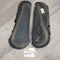 Neoprene Closed Front & Hind Boots, velcro *gc, dirty, stained, rubs
