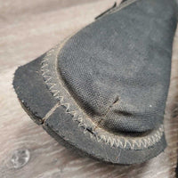 Neoprene Closed Front & Hind Boots, velcro *gc, dirty, stained, rubs